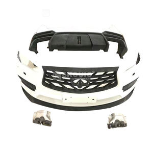 Kit de carrosserie d'assemblage de pare-chocs avant de voiture d'accessoires de voiture d'ODM SKOUIO-<span class=keywords><strong>V8</strong></span> pour <span class=keywords><strong>Infiniti</strong></span> QX 60 70 80 - Product Image 1