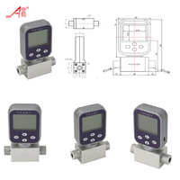 Débitmètre de gaz avec Modbus RS485, pour méthane/hydrogène/GPL, technologie de masse thermique, DN25, sortie 420mA, haute stabilité