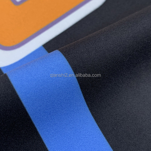QIANSHI ekran baskı hızlı kuru spor gömlek Jersey <span class=keywords><strong>Rugby</strong></span> boy <span class=keywords><strong>Polyester</strong></span> t-şört ağır grafik futbol gömlek