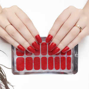 ملصقات جل الأظافر الرائجة منخفضة السعر أظافر كريستال للبيع بالجملة في الصين ملصقات أظافر الاصابع - Product Image 1