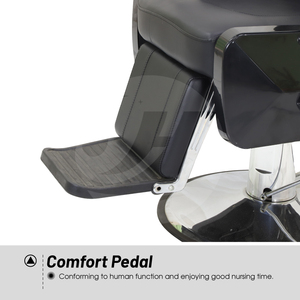 Lüks kuaför berber koltuğu berber malzemeleri salon sandalyesi ve ayna seti güzellik ekipmanları diğer salon mobilya seti - Product Image 4