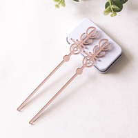 Agitateurs à cocktail en acrylique miroir or rose avec logo laser, agitateurs à boisson découpés au laser pour décoration de mariage, bâtonnets à mélanger
