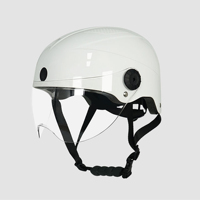 Casque de sécurité intelligent UNLOV RK-X25 avec caméra connectée au téléphone mobile, enregistreur frontal FHD et matériau ABS