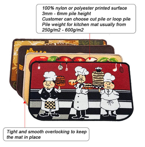 Ensemble de tapis de <span class=keywords><strong>cuisine</strong></span> à imprimé fruits personnalisé, tapis de <span class=keywords><strong>sol</strong></span> de <span class=keywords><strong>cuisine</strong></span> résistant aux taches, tapis antidérapant à séchage rapide avec imprimé fruits pour la <span class=keywords><strong>cuisine</strong></span> - Product Image 2