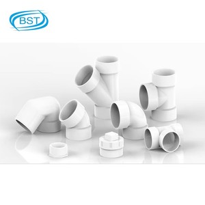 China Fábrica Abastecimento pvc-u tubulação de águas residuais drenagem bueiro tubo drenagem acessórios para tubos - Product Image 2
