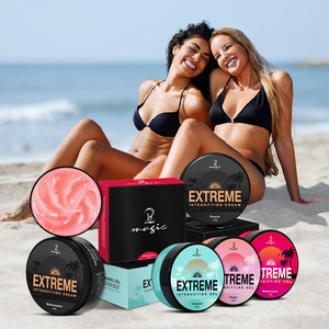 Private Label Vegan 100mL Gel autobronceador Sunbed Tan Accelerator & Extreme Intensive Sunscreen Body Cream - Product Image 2