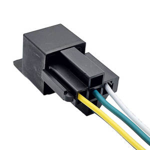 Waterproof Car Relay <b>12V</b> 30A 5Pin DC Relay Practical Auto <b>Socket</b> with Starter Black Relay - Product Image 2