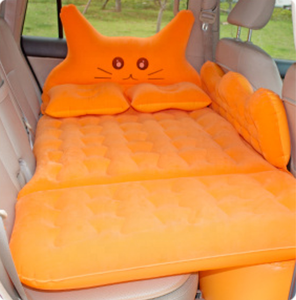 여행을위한 긴 난간 보드가있는 만화 모양의 풍선 자동차 에어 베드 에어 매트리스 - Product Image 4