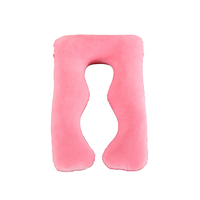 Oreiller de grossesse en coton en forme de U, housse rafraîchissante de qualité supérieure, coussin doux pour le sommeil nocturne et le soutien post-partum – Approvisionnement direct usine