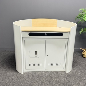 Okul tasarımları öğretim podyum elektrikli asansör podyum multimedya Rostrum podyum - Product Image 4