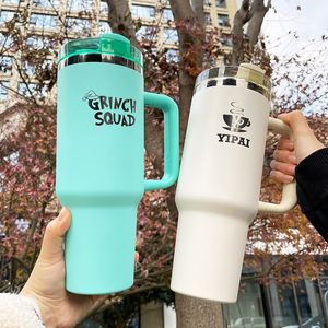 Tasses en chocolat doré avec revêtement en poudre de 40 oz, gobelets de voyage H2.0 de 30 oz - Product Image 4