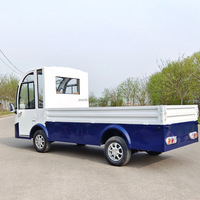Nouveau Chariot Utilitaire Électrique 48V 5kW pour le Transport de Marchandises, à Livraison Rapide, Grand Volume, pour Parcs d'Attractions, Bus Touristique et Golf