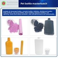Granulés de colorant concentré jaune de qualité alimentaire PET, fournis par le fabricant, pour préformes de bouteilles