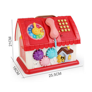 Jouets <span class=keywords><strong>de</strong></span> cube d'activité <span class=keywords><strong>de</strong></span> maison musicale d'apprenant occupé <span class=keywords><strong>de</strong></span> tout-petits avec <span class=keywords><strong>tapis</strong></span> <span class=keywords><strong>de</strong></span> sol <span class=keywords><strong>de</strong></span> circulation et belles voitures <span class=keywords><strong>de</strong></span> course - Product Image 2
