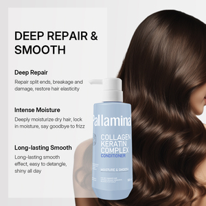 Paket Perawatan Rambut Pallamina Collagen Keratin Complex Grosir, Shampoo, Kondisioner, Masker, dan Perawatan Minyak Argan untuk Rambut Rusak - Product Image 3