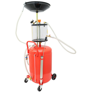 80L <span class=keywords><strong>Oil</strong></span> Changing Sucking Machine para Carros Waste <span class=keywords><strong>Oil</strong></span> Drain Tank Extrator de óleo pneumático com funil preto - Product Image 1