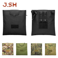 J.SH Oxford Tactique Étanche Personnalisé Débris Outil De Stockage Ceinture Sac De Taille Pliable Molle Dump Pouch Munitions Drop Pouch Drawstring