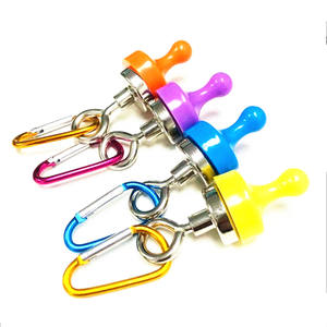 Crochets magnétiques puissants pour l'extérieur Crochets magnétiques puissants Lumières de camping Crochets de fixation de tente Boucle d'alpinisme - Product Image 1