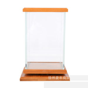 Mini Aquarium de poissons, pièces, art créatif, décoration pour la maison, en verre, blanc - Product Image 2