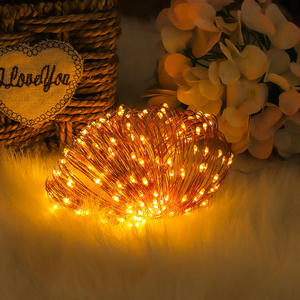 Guirnalda de Luces LED con Cable de Cobre, IP44 Impermeable, Decoración para Patio de Pascua, Luces Decorativas para Festivales, Control Remoto, <span class=keywords><strong>Luz</strong></span> Solar - Product Image 3