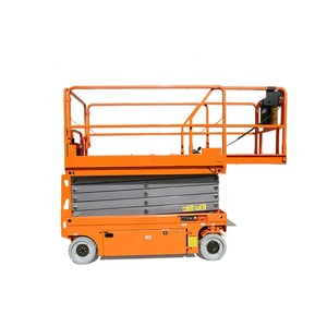 Самоходный ножничный подъемник с аккумулятором постоянного тока, полная автоматизация, ножницы, платформа для аэронной работы - Product Image 6