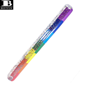 Nouilles de natation à <span class=keywords><strong>paillettes</strong></span> arc-en-ciel gonflables en PVC épaissi, flotteur de piscine durable pour enfants et adultes, jouet aquatique amusant pour les jeux d'été - Product Image 2