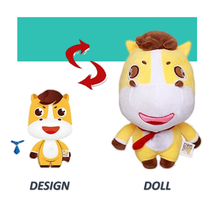 Juguete <span class=keywords><strong>de</strong></span> Peluche Personalizado, Leopardo <span class=keywords><strong>de</strong></span> las Nieves, <span class=keywords><strong>Mono</strong></span> <span class=keywords><strong>de</strong></span> Fuego, Muñeco <span class=keywords><strong>de</strong></span> Peluche para Colección <span class=keywords><strong>de</strong></span> Fans con Servicio OEM - Product Image 5