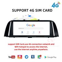 Lecteur DVD de voiture Android 14 10,25 pouces Radio Multimédia Navigation GPS pour BMW Série 5 F10 F11 2011 - 2017 CIC NBT WIFI CARPIAY