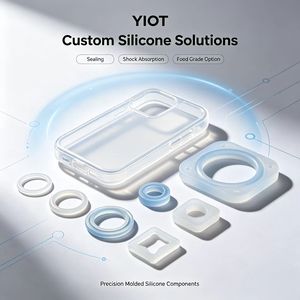 บริการฉีดพลาสติก YIOT ABS PC PP PVC PE ชิ้นส่วนซิลิโคนแบบกำหนดเอง และการผลิตแม่พิมพ์ฉีดพลาสติก - Product Image 2