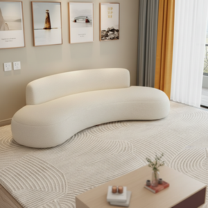 Sofá Moderno Chesterfield de Tres Plazas, Ajustable, de Piel Sintética, Tipo Puff, para Sala de Estar, Dormitorio, Área de Descanso, Recepción de Hotel, Estilo Simple - Product Image 2