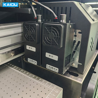 Pilihan bisnis kecil! A3 uv hybrid printer dengan cetak datar & pencetakan gulung TX800 kepala cetak CMYK + W + V foil uv mesin cetak