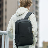 HEROIC KNIGHT Sac à dos avec logo personnalisé Oxford Sac d'affaires antivol Sac à dos pour ordinateur portable avec port USB Sac de rangement multifonctionnel
