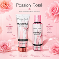 Coffret Parfumé : Lait Corporel et Brume Scintillante – Cadeau Saint-Valentin – Soin Hydratant Corporel Parfum Floral Doux pour Femme