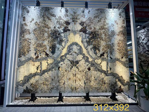 แผ่นหินอ่อนขัดพื้นขนาดใหญ่สำหรับตกแต่งวิลล่าและโรงแรมการออกแบบที่ทันสมัย - Product Image 4