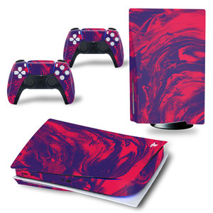 Pour Sony pour Playstation 5 PS5 PS 5 Console de jeu et 2 manettes Autocollants de protection en vinyle pour console de jeu Accessoires de jeu - Product Image 5