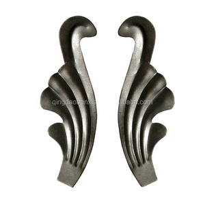 Hojas de Metal estampadas de acero, flores de hierro forjado, nuevo diseño - Product Image 1