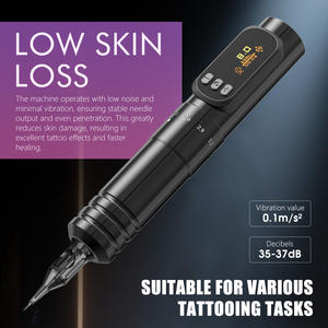 <span class=keywords><strong>Ambition</strong></span> V1mini 2,0-3,5mm Carrera ajustable Máquina de pluma de tatuaje inalámbrica para delineador de cejas Labios Cuero cabelludo Maquillaje permanente - Product Image 5