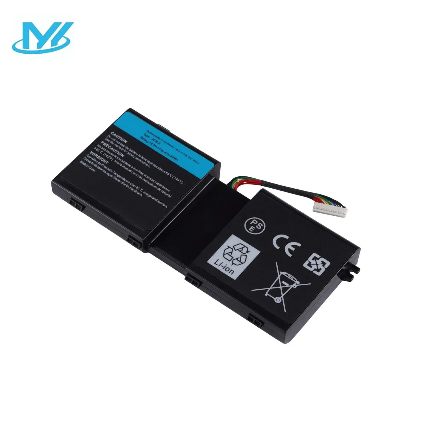 2f8k3 Notebook Batterij Vervanging Voor Alienware 17 R1 17x M17X-R5 18 R1 18x M18X-R3 Serie Gaming Laptop