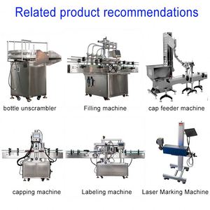 Tốc độ cao tự động nước ép trái cây điền dòng nước giải khát chai chất lỏng điền đóng nắp máy dán nhãn - Product Image 2