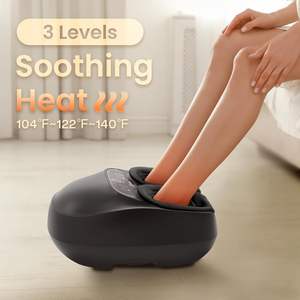 Mesin pemijat kaki Comfier dengan panas, pemijat kaki Shiatsu untuk neuropatik Plantar Fasciitis, - Product Image 3