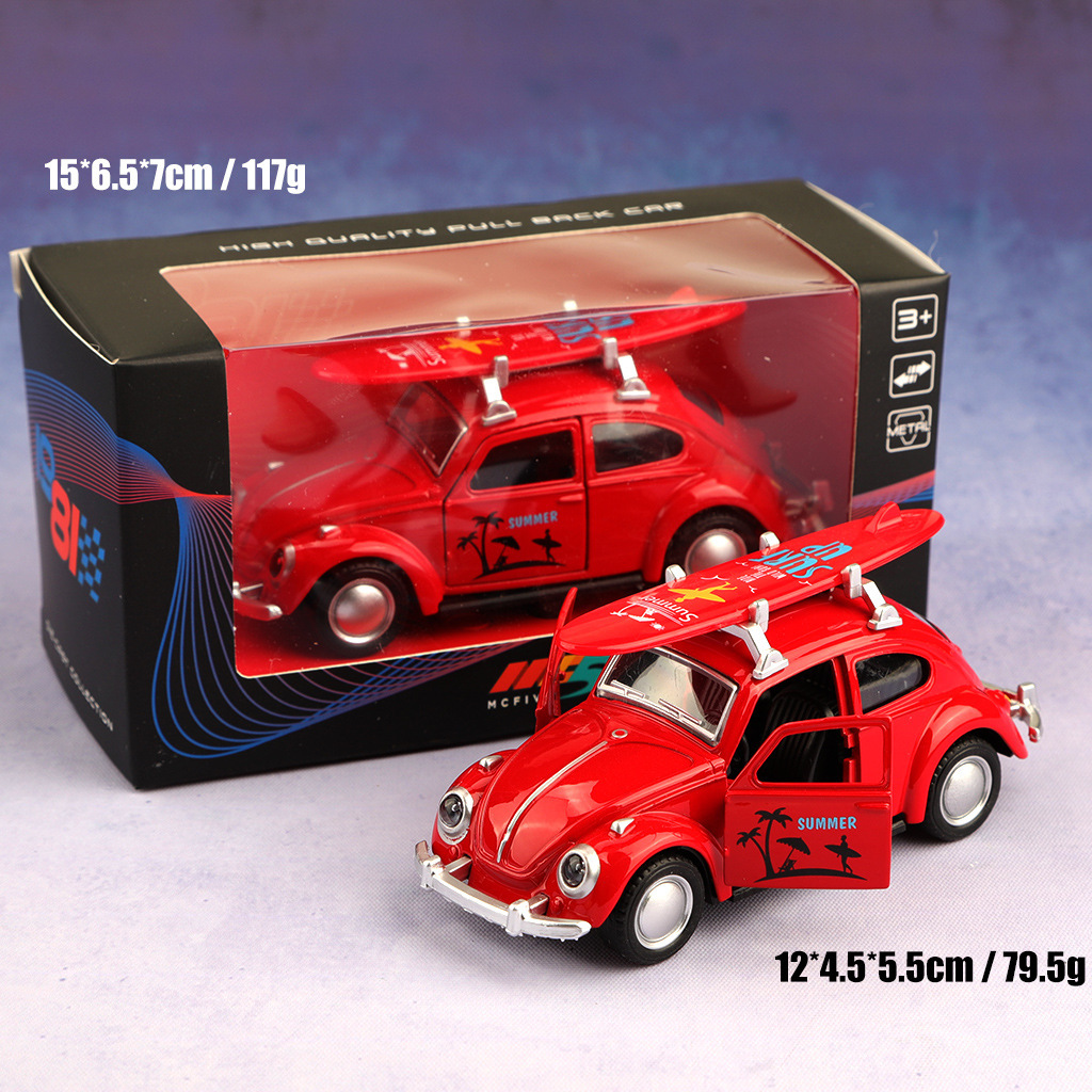 [Window Box] Skateboard per auto d'epoca rosso