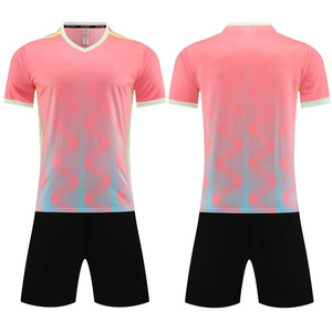 Ensemble de maillots de football personnalisables vierges, sublimables, pour équipes sportives - Product Image 3