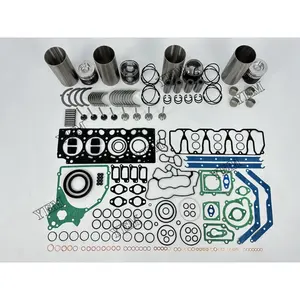 Kit de revestimiento y juntas de cilindro de buena calidad con guía de válvula de rodamiento para BF4M2012 Fit Deutz Diesel Engine Repair Parts