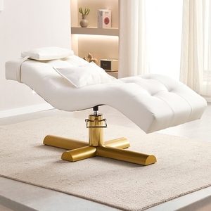 Table de massage moderne, portable, réglable et pliable, mobilier de salon, matelas de spa et de beauté avec éponge haute densité, luxe - Product Image 2