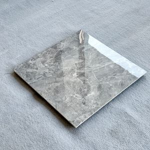 Carreaux de porcelaine effet marbre gris poli de haute qualité, 60 x 60, 60*60, pour sol, Guangzhou Foshan, luxe, haute qualité - Product Image 3