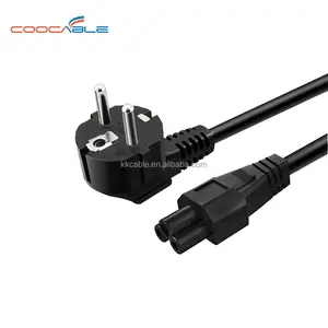 DeleyCON Kabel Cold Device, 1M Kabel Power Cord, Perangkat Dingin Perlindungan Kabel Kontak Plug Tipe F E 7/4) Ke Cold Devi