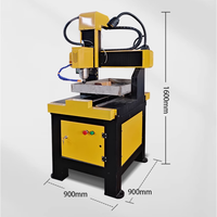 Vente en gros mini 3040 4040 6040 cnc routeur bois pierre jade métal aluminium or découpe et gravure sculpture machine