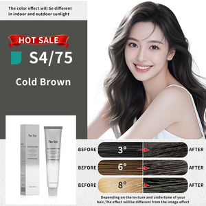 Purgaya krim warna rambut aman dan sehat, amonia rendah untuk pewarnaan lembut - Product Image 5