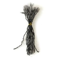 Ekstensi Rambut Asli Remy Grosir untuk Crochet Locs & Dreadlocks Super Double Drawn Ukuran Tertipis 0.1cm