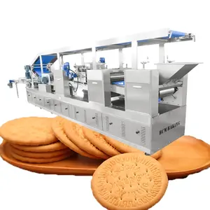 Full Automatic Hard/soft Biscuit Making Machine Butter Cookie Production Line